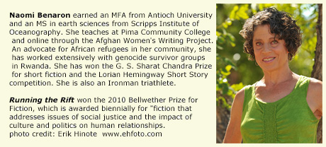 Photo and bio of Naomi Benaron